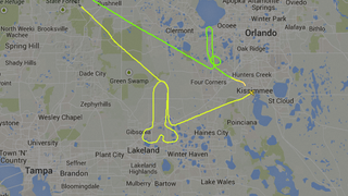 The Pilot Who Drew This Giant Dick in the Sky Is the Hero We Deserve